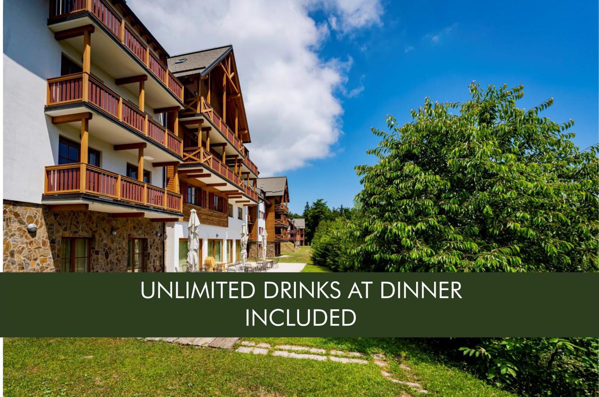 Pohorje Village Wellbeing Resort - Forest Hotel Videc Hočko Pohorje Exteriör bild